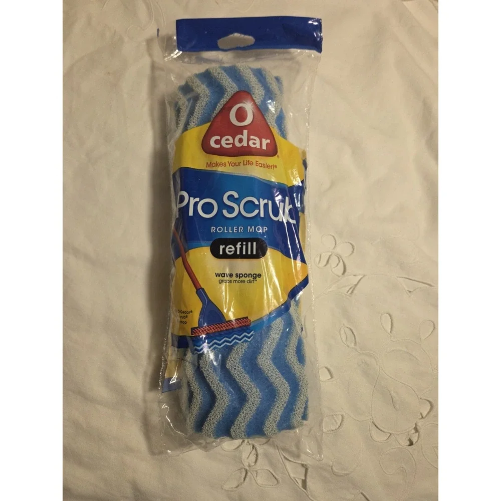 O Cedar Pro Scrub Roller Mop Refill 10